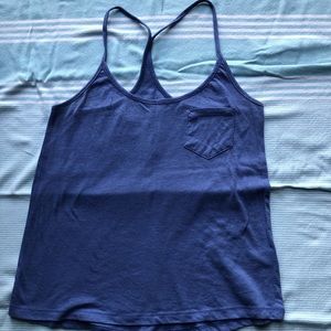 Nollie Blue Tank Top with Pocket